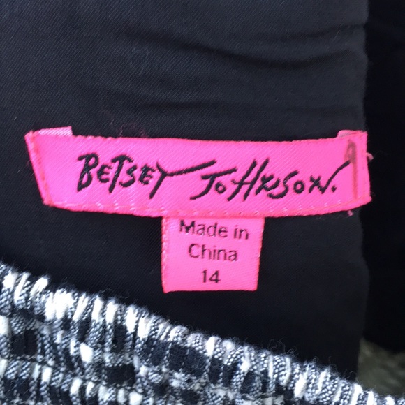 Corset Gingham Betsey Johnson dress New Sz 14 - Picture 8 of 11